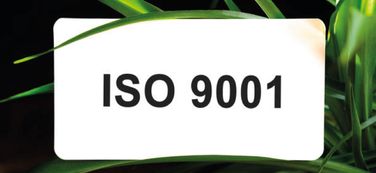 ISO 9001 Certification